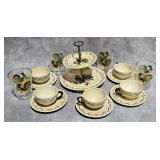 LOT OF ASST. METLOX POPPY TRAIL CHICKEN-WARE