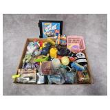 TRAY LOT OF ASST. TOYS