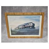 FRAMED ORANGE BLOSSOM SPECIAL TRAIN PRINT