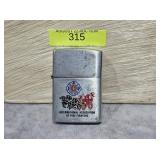 ZIPPO FIREFIGHTER'S ASSOCIATION CIGARETTE LIGHTER
