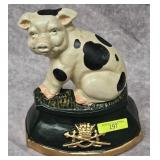 8' CAST IRON PIG DOOR STOP