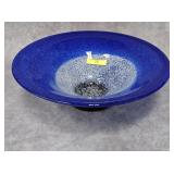 11.5' BLOWN ART GLASS BOWL