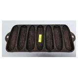 VINTAGE CAST IRON WAGNER-WARE JR. CORNBREAD PAN