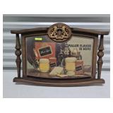 VINTAGE 25' CARLING BLACK LABEL LIGHTED BEER SIGN