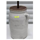 3-GALLON NORTHERN STONEWARE CHURN