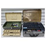 2- PLANO TACKLEBOXES W/ CONTENTS