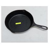9' CAST IRON NO. 6 '1 NOTCH' FRYING PAN