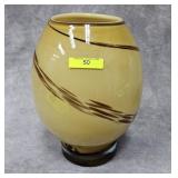 10' MURANO ART GLASS VASE