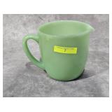 6' FIRE-KING JADEITE GLASS PITCHER