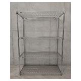 48' X 24' X 74' TALL WIRE METAL SHELVING UNIT