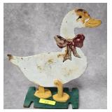 10' CAST IRON DUCK DOOR STOP