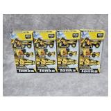 LOT OF 4- TONKA METAL MOVERS 3-PACK SETS