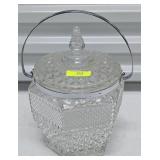 VINTAGE WEXFORD GLASS ICE BUCKET