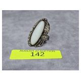 NATIVE AMERICAN MOONSTONE RING, SZ-6