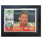 1960 TOPPS EARLY WYNN #1 CHICAGO WHITE SOX