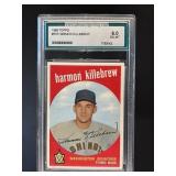 1959 TOPPS HARMON KILLEBREW #515 AGS 6 EX/MT SHARP