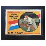 1960 TOPPS JIM KAAT #136 RC ROOKIE WASHINGTON SENA