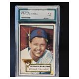 1952 TOPPS WILLARD RAMSDELL #114 AGS 7 NM SHARP CL