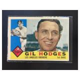 1960 TOPPS GIL HODGES #295 LOS ANGELES DODGERS