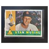 1960 TOPPS STAN MUSIAL #250 ST. LOUIS CARDINALS