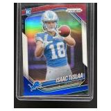 2025 PANINI PRIZM ISAAC TESLAA #316 RED WHITE & BL