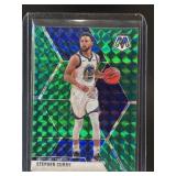 2019-20 PANINI MOSAIC STEPHEN CURRY #70 GREEN MOSA