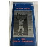 1984 DETROIT TIGERS KIRK GIBSON DETROIT FREE PRESS