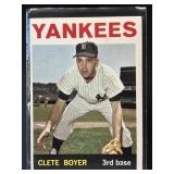 1964 TOPPS CLETE BOYER #69 NEW YORK YANKEES