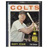 1964 TOPPS RUSTY STAUB #109 SUPER ROOKIE ALL-STAR