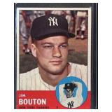 1963 TOPPS JIM BOUTON #401 NEW YORK YANKEES