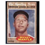 1962 TOPPS MICKEY MANTLE #471 ALL-STAR NEW YORK YA