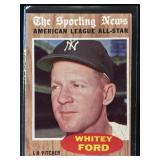 1962 TOPPS WHITEY FORD #475 ALL-STAR NEW YORK YANK