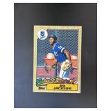 1987 TOPPS BO JACKSON #170 RC ROOKIE KANSAS CITY R