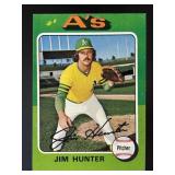 1975 TOPPS JIM HUNTER #230 OAKLAND ATHLETICS