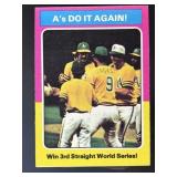 1975 TOPPS A'S DO IT AGAIN! #466 OAKLAND ATHLETICS