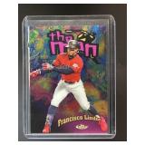 2020 TOPPS FINEST FRANCISCO LINDOR #FTM-22 1998 TH
