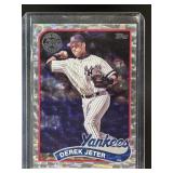 2024 DEREK JETER #89B2-7 1989 TOPPS BASEBALL 35TH