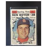 1961 TOPPS KEN BOYER #573 ST. LOUIS CARDINALS HIGH