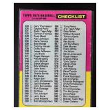 1975 TOPPS CHECKLIST: 529-660 #646 UNMARKED, UNCHE
