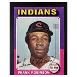 1975 TOPPS FRANK ROBINSON #580 CLEVELAND INDIANS
