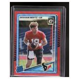 2025 DONRUSS GRAHAM MERTZ #347 OPTIC RATED ROOKIE