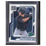 2026 DONRUSS LUKE STEVENSON #142 RATED PROSPECTS P