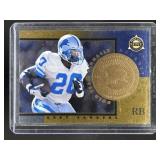 1997 PINNACLE MINT BARRY SANDERS #8 GOLD TEAM DETR