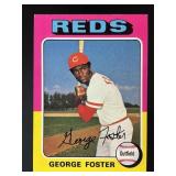 1975 TOPPS GEORGE FOSTER #87 CINCINNATI REDS
