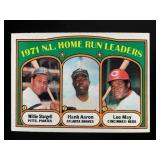 1972 1971 N.L. HOME RUN LEADERS WILLIE STARGELL HA