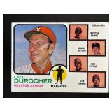 1973 ASTROS FIELD LEADERS LEO DUROCHER PRESTON GOM