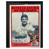 1972 TOPPS SAL BANDO #348 OAKLAND ATHLETICS