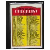 1972 TOPPS CHECKLIST 4TH SERIES #378A VAR