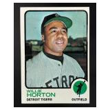1973 TOPPS WILLIE HORTON #433 DETROIT TIGERS