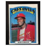 1972 TOPPS BOB GIBSON #130 ST. LOUIS CARDINALS